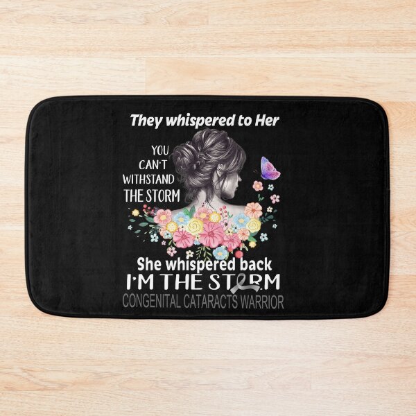 Item preview, Congenital Cataracts Warrior I'm The Storm Congenital Cataracts Awareness designed and sold by Hatjar.