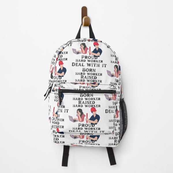 Item preview, Born Hard worker raised hard worker proud  hard worker deal with it designed and sold by movie-popcorn.