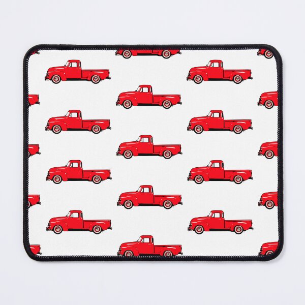 Item preview, Red 50s C Truck designed and sold by MandyCarsArts.