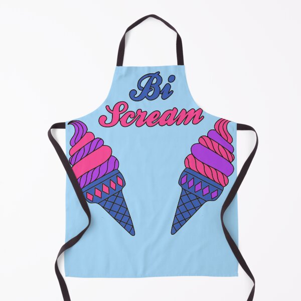 Item preview, Bi scream! Ice cream x the bisexual pride flag designed and sold by incurablehippie.