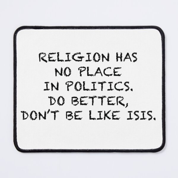 Item preview, Religion Has No Place in Government designed and sold by Jonesetcetera.