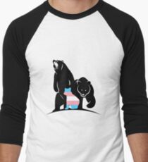 DEFEND TRANS YOUTH Men's Baseball ¾ T-Shirt