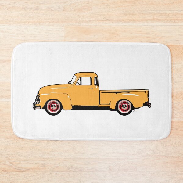 Item preview, Yellow 50s C Truck designed and sold by MandyCarsArts.