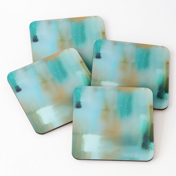 Item preview, Simple Calming Modern Blue Abstract designed and sold by CattlettArt.