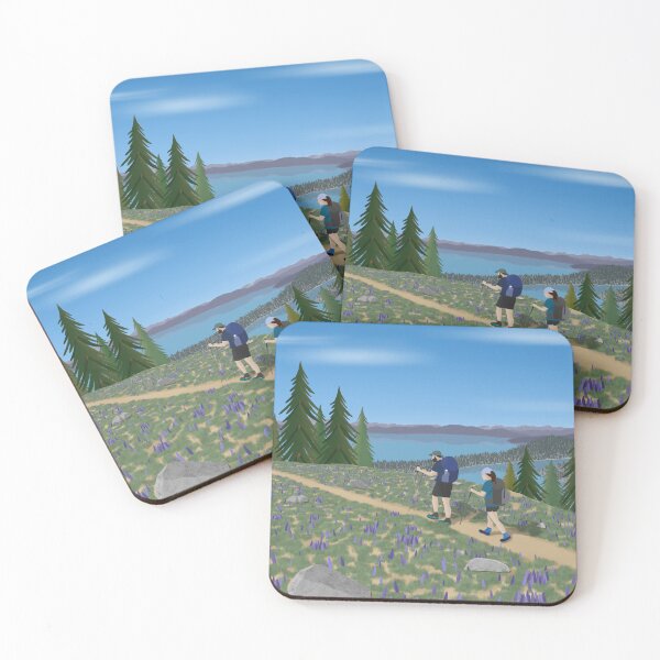Aperçu de l'œuvre Sentier Tahoe Rim créée et vendue par KeziahCreates.