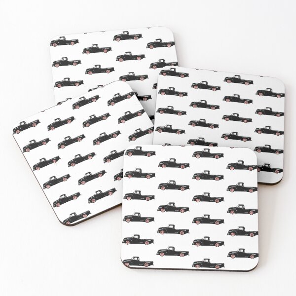 Item preview, Black 50s C Truck designed and sold by MandyCarsArts.