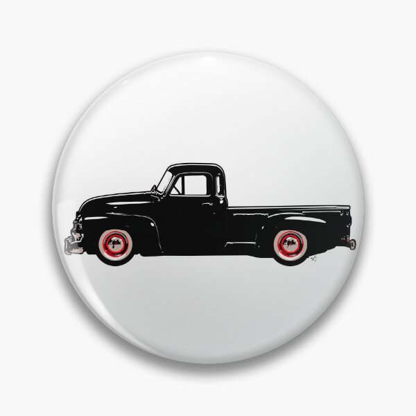 Item preview, Black 50s C Truck designed and sold by MandyCarsArts.