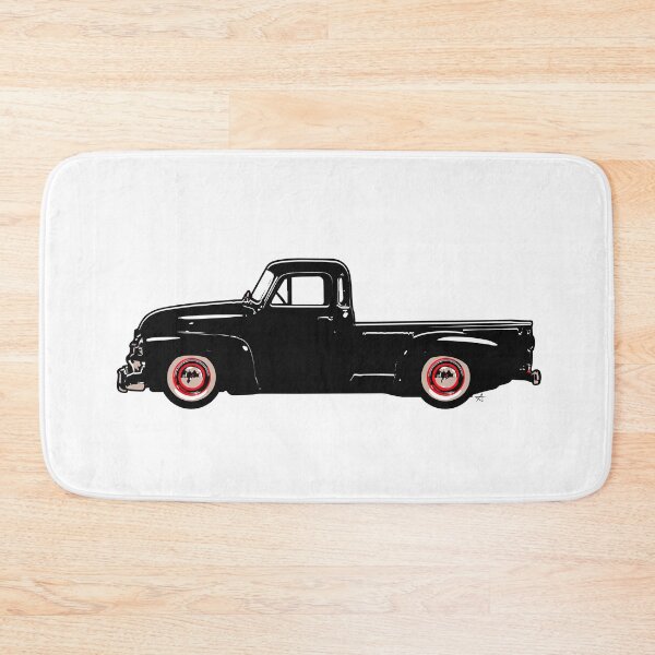 Item preview, Black 50s C Truck designed and sold by MandyCarsArts.