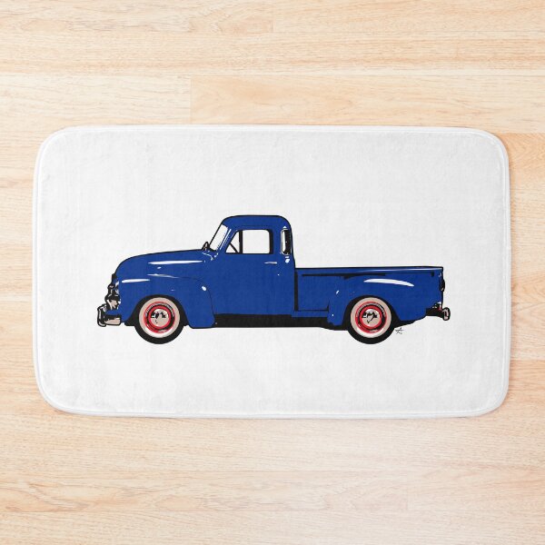 Item preview, Deep Blue 50s C Truck designed and sold by MandyCarsArts.