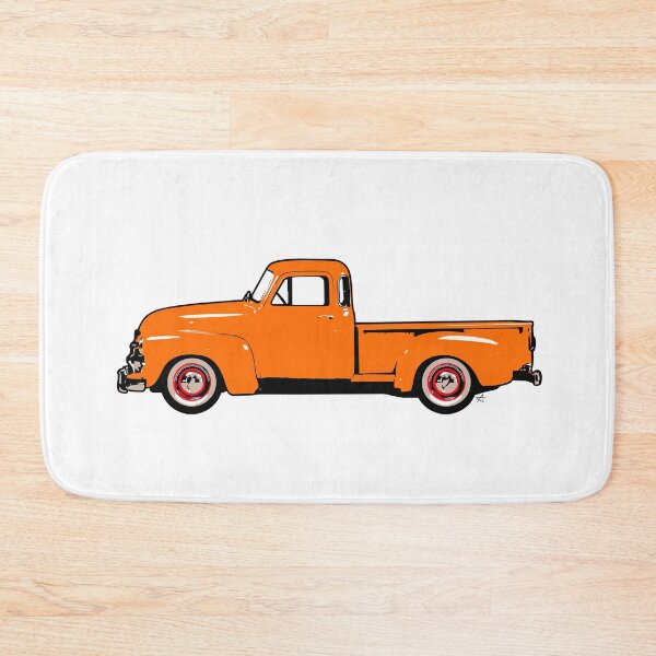 Item preview, Orange 50s C Truck designed and sold by MandyCarsArts.