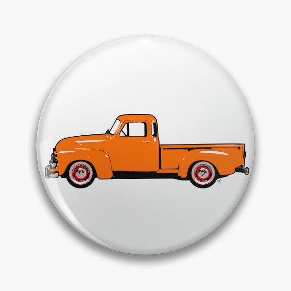 Item preview, Orange 50s C Truck designed and sold by MandyCarsArts.