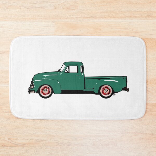 Item preview, Green 50s C Truck designed and sold by MandyCarsArts.