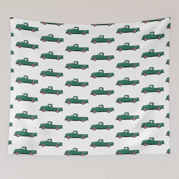 Item preview, Green 50s C Truck designed and sold by MandyCarsArts.