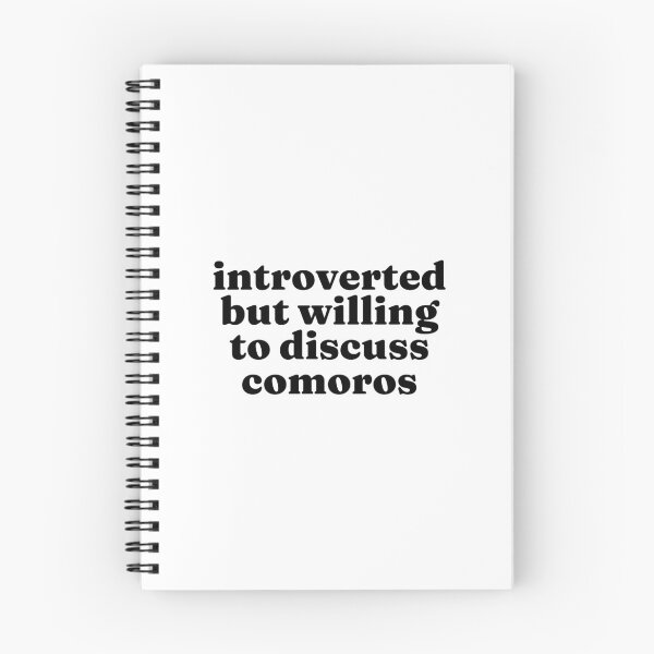 Item preview, Introverted But Willing To Discuss Comoros - Comoran designed and sold by MountainD.