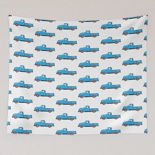 Item preview, Blue 50s C Truck designed and sold by MandyCarsArts.