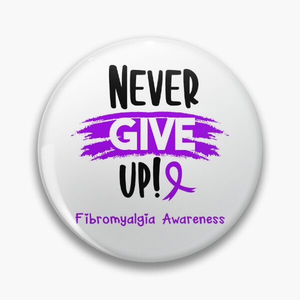 Item preview, Fibromyalgia Warrior - Fibromyalgia Awareness - Never Give Up! designed and sold by Robbsyn.