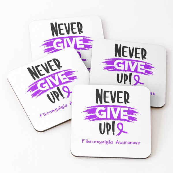 Item preview, Fibromyalgia Warrior - Fibromyalgia Awareness - Never Give Up! designed and sold by Robbsyn.