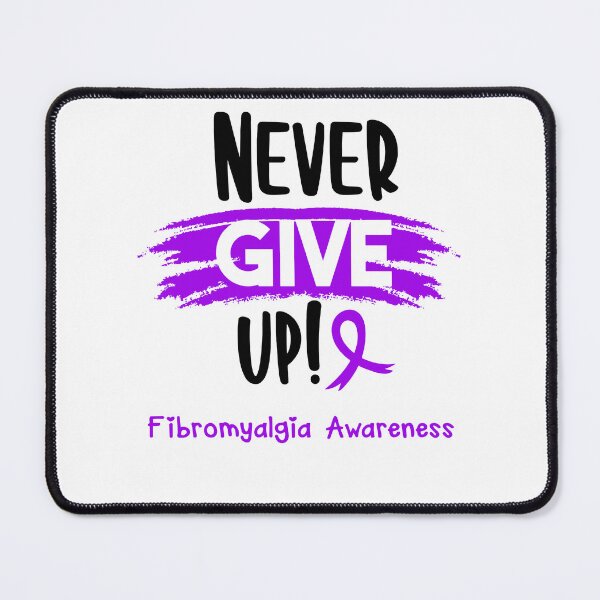 Item preview, Fibromyalgia Warrior - Fibromyalgia Awareness - Never Give Up! designed and sold by Robbsyn.