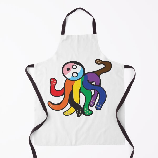 Item preview, Pridetopus the Pride Octopus designed and sold by BiOurPride.