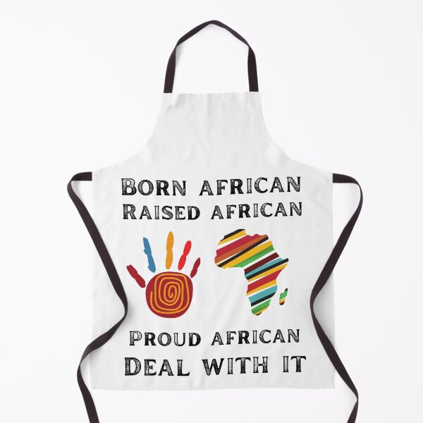 Item preview, Born African raised African proud African deal with it designed and sold by movie-popcorn.