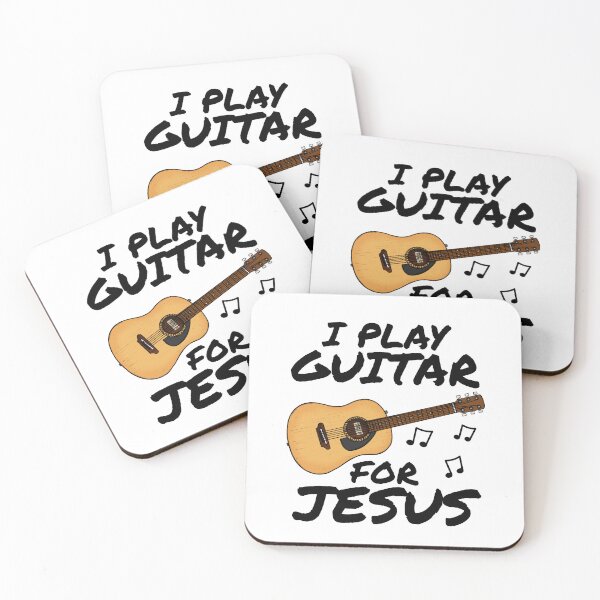 Item preview, I Play Guitar For Jesus Church Acoustic Guitarist designed and sold by doodlerob.