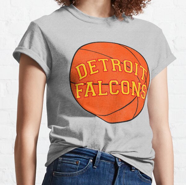 Detroit Falcons Women's T-Shirt, White / L