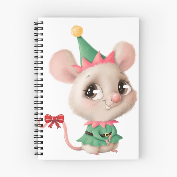 Item preview, Adorable Christmas Mouse designed and sold by silviaol.