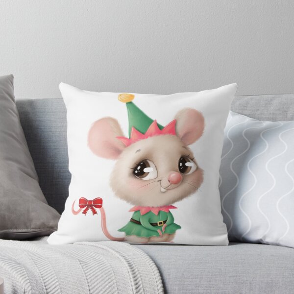 Item preview, Adorable Christmas Mouse designed and sold by silviaol.
