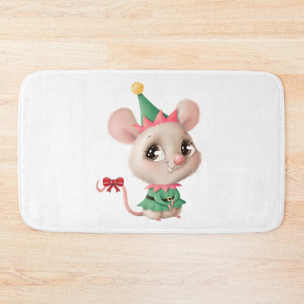 Item preview, Adorable Christmas Mouse designed and sold by silviaol.