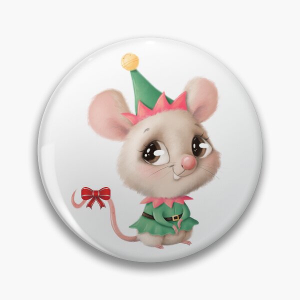Item preview, Adorable Christmas Mouse designed and sold by silviaol.