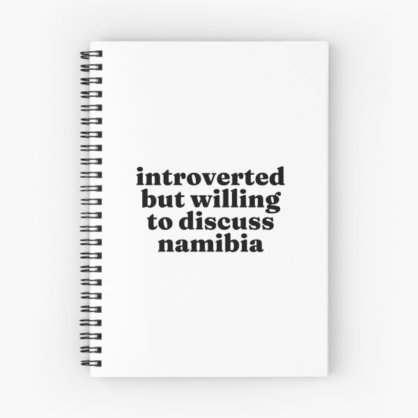 Item preview, Introverted But Willing To Discuss Namibia - Namibian designed and sold by MountainD.