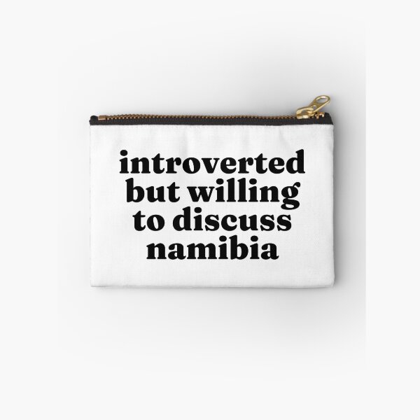 Item preview, Introverted But Willing To Discuss Namibia - Namibian designed and sold by MountainD.