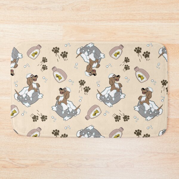 Item preview, Dog Bath Pattern designed and sold by karwilberevivalcollection.