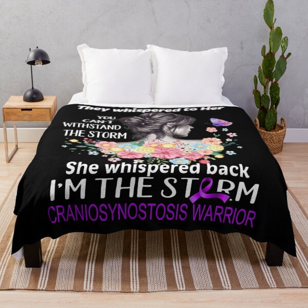 Item preview, Craniosynostosis Warrior I'm The Storm Craniosynostosis Awareness designed and sold by Hatjar.