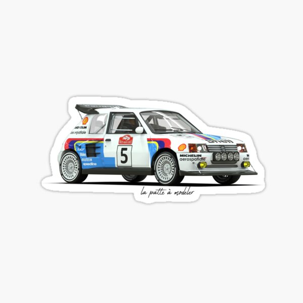 "205 T16" Sticker for Sale by LaPatteAModeler Redbubble