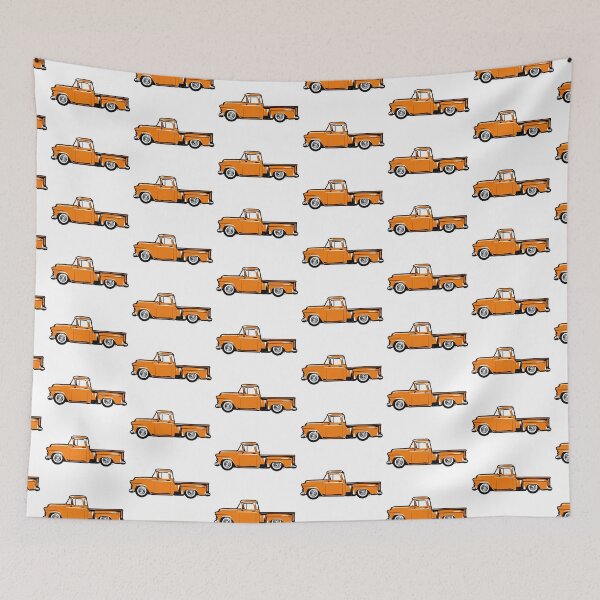 Item preview, Orange 50s C Truck designed and sold by MandyCarsArts.