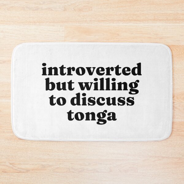 Item preview, Introverted But Willing To Discuss Tonga - Tongan designed and sold by MountainD.