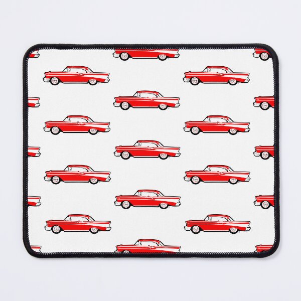 Item preview, Red 50s CBA Classic Car designed and sold by MandyCarsArts.