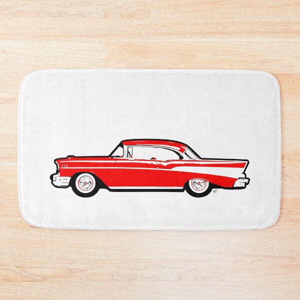 Item preview, Red 50s CBA Classic Car designed and sold by MandyCarsArts.