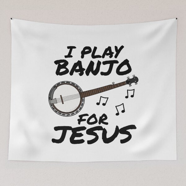 Item preview, I Play Banjo For Jesus Banjoist Church Musician designed and sold by doodlerob.