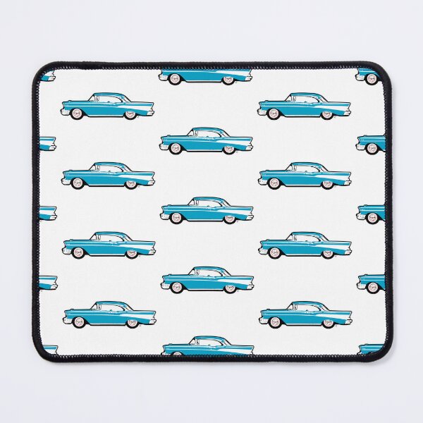Item preview, Blue 50s CBA Classic Car designed and sold by MandyCarsArts.