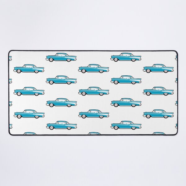 Item preview, Blue 50s CBA Classic Car designed and sold by MandyCarsArts.