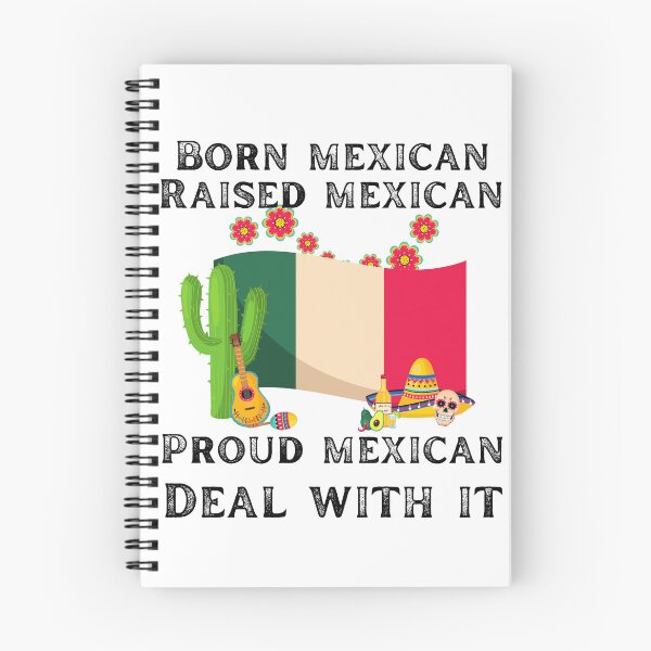 Item preview, Born Mexican raised Mexican proud Mexican deal with it designed and sold by movie-popcorn.