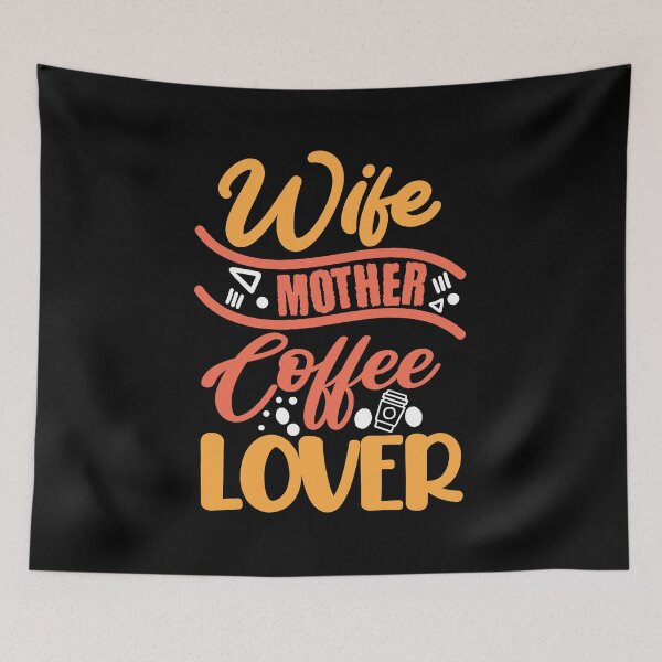Item preview, Wife mother coffee lover designed and sold by stryderdk.