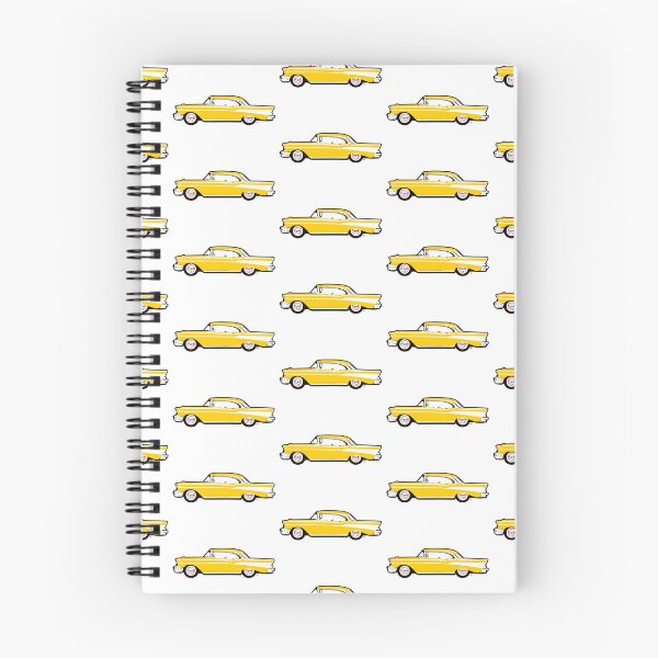 Item preview, Yellow 50s CBA Classic Car designed and sold by MandyCarsArts.