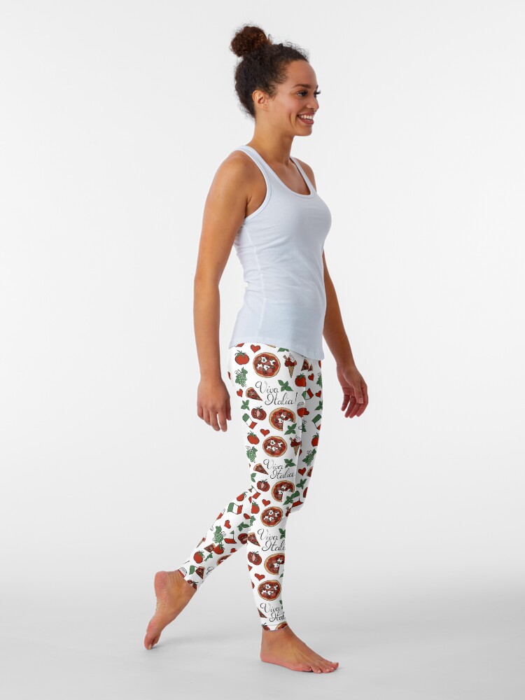Alternate view of Viva Italia Pattern Leggings