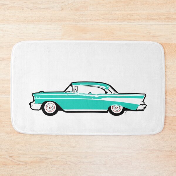 Item preview, Acqua 50s CBA Classic Car designed and sold by MandyCarsArts.