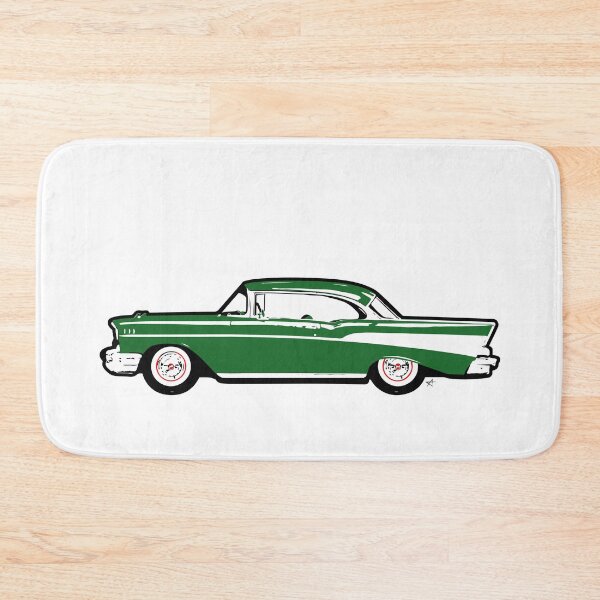 Item preview, Green 50s CBA Classic Car designed and sold by MandyCarsArts.