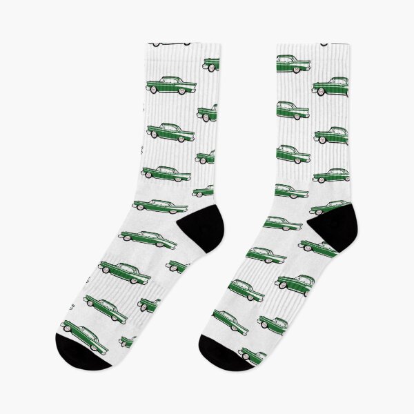Item preview, Green 50s CBA Classic Car designed and sold by MandyCarsArts.