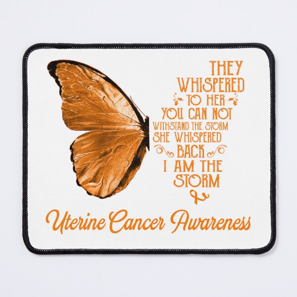 Item preview, Butterfly I Am The Storm Uterine Cancer Awareness designed and sold by whlrcheryl.